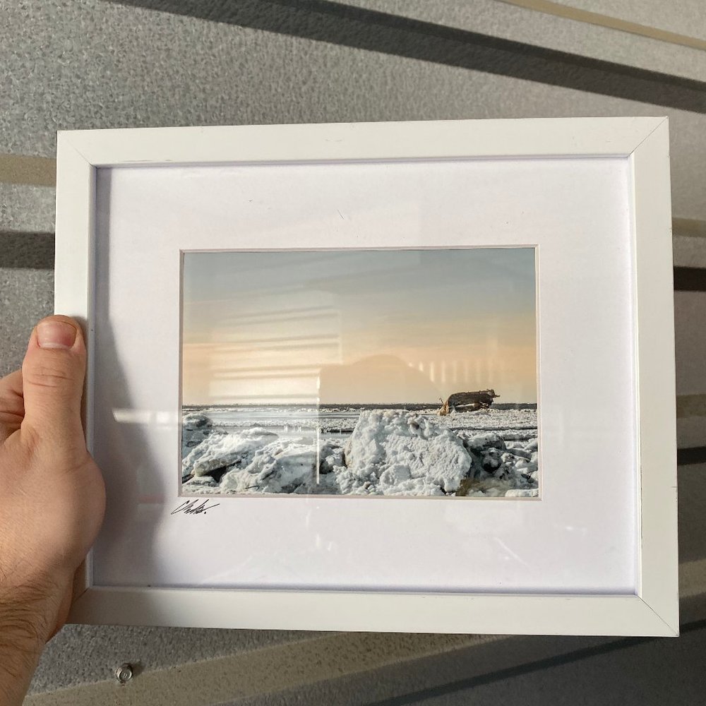 8x10 Frozen NJ Landscape Shot by Me